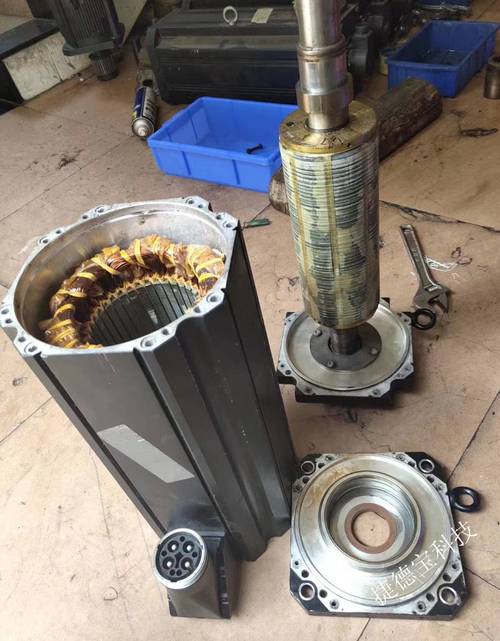 伺服電機拆卸步驟