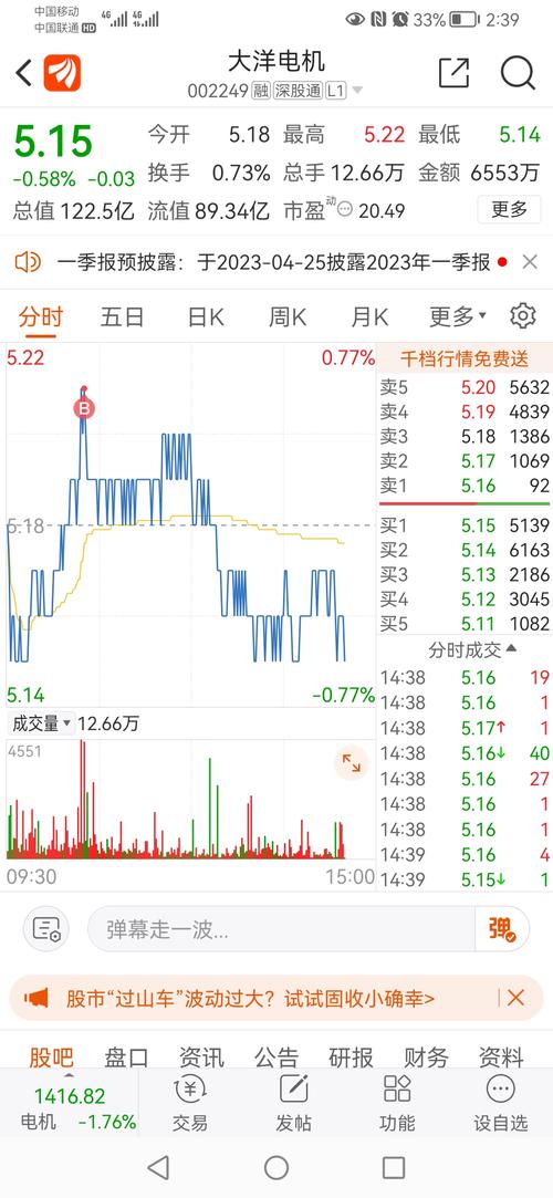 大洋電機股票股吧，大洋電機股票能買嗎