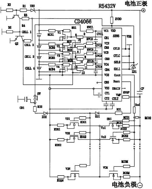 大藝電池電路板原理圖
