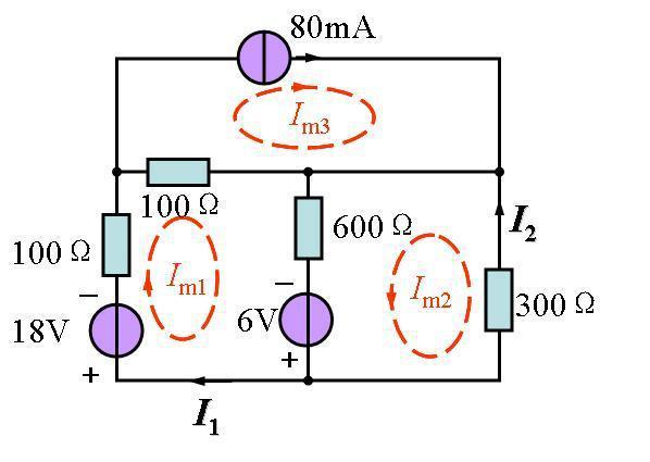 網狀電路圖分析