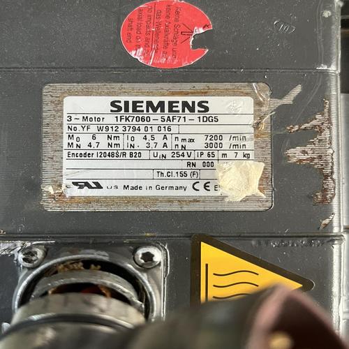 西門子伺服電機(jī)維修實(shí)拍視頻