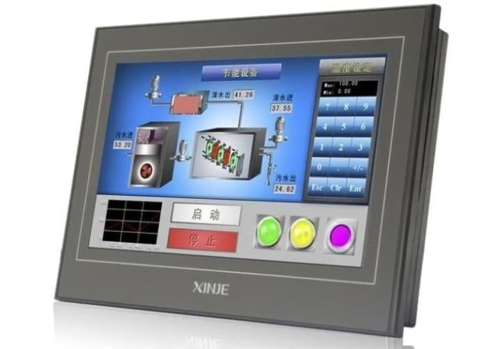 觸摸屏plc一體機編程，觸摸屏plc一體機控制電機