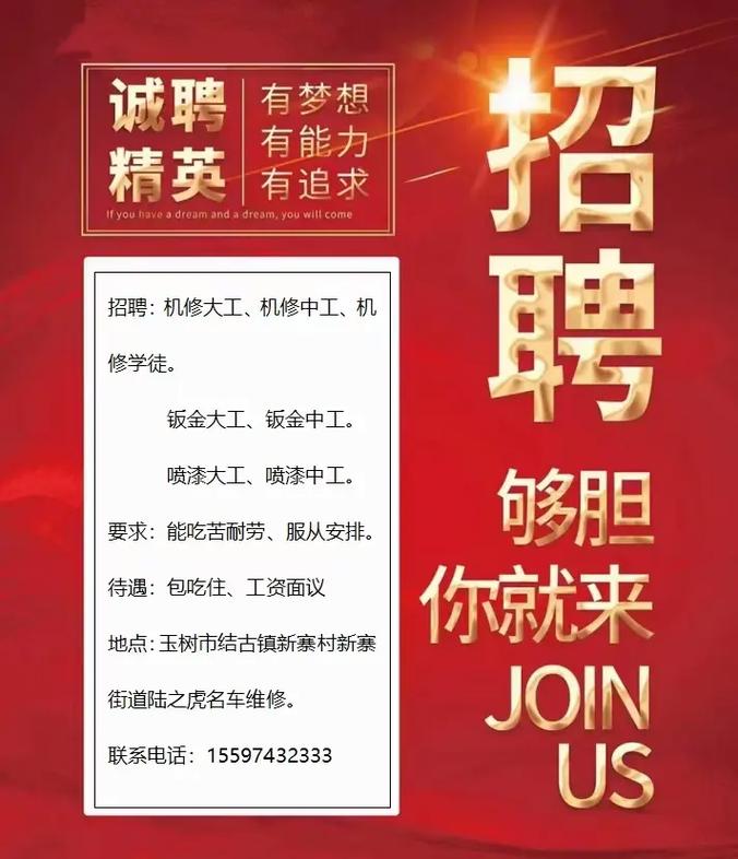 輪轉機學徒招聘