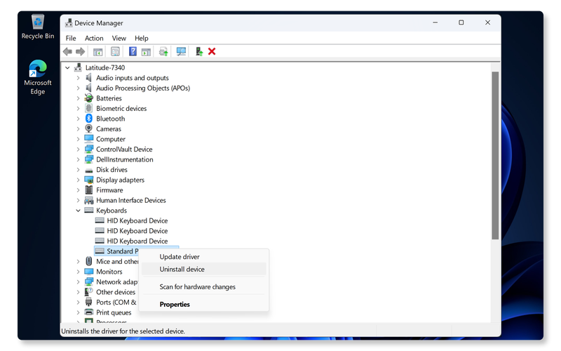鍵盤驅動程序錯誤，鍵盤驅動程序修復