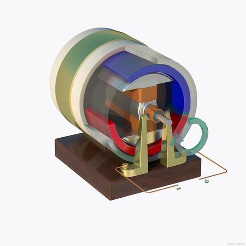 磁流體發電機圖片，高中物理磁流體發電機
