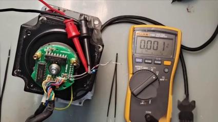 編碼器維修伺服電機視頻教程，編碼器維修伺服電機視頻