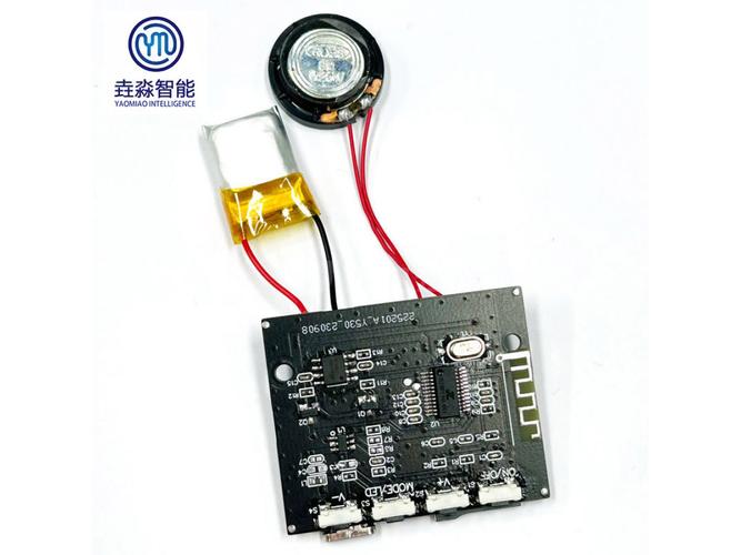 藍牙小音箱電路板元件詳解，藍牙音箱無聲電路板維修視頻教程