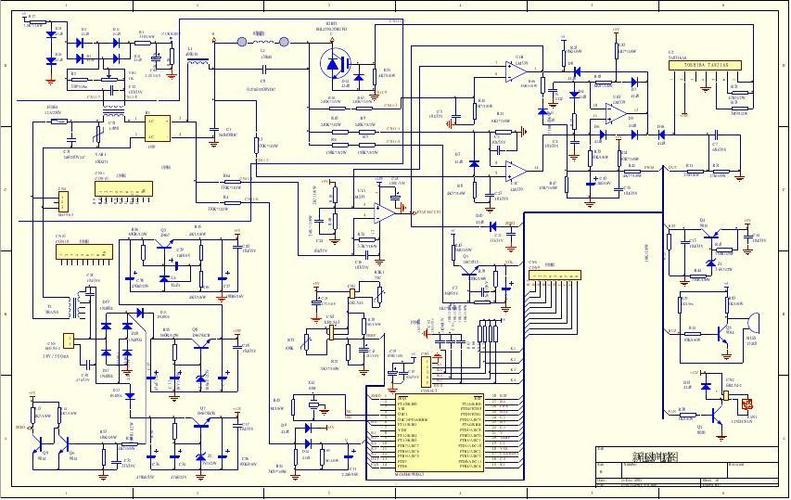電磁爐維修電路板圖及工作原理，電磁爐維修電路板圖及工作原理論壇