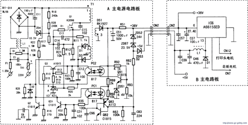 飛利浦電動牙刷主板電路圖，飛利浦牙刷主板故障維修
